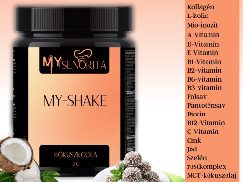 Kollagén és vitamin italpor - Kókuszkocka MyShake (450 g) - GYÁRTÁS ALATT