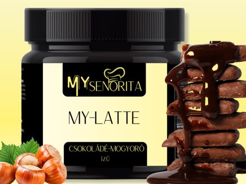 Kollagén italpor - Csokoládés mogyoró mousse MyLatte - 25 adag