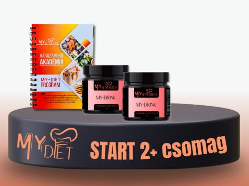 My-Diet Start 2+ csomag - Retro süti pack (aranygaluska, dobos torta), MyDiet könyv