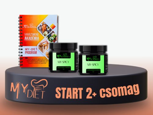 My-Diet Start 2+ csomag - Alap fűszeres pack (zöldséges, paprikás), MyDiet könyv