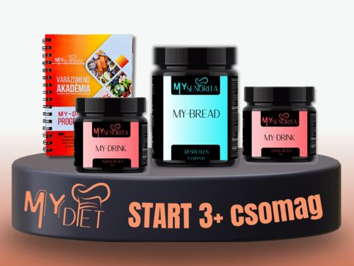 My-Diet Start 3+ csomag -  Túrós rétes, Rákóczi túrós, Bundázó, MyDiet könyv